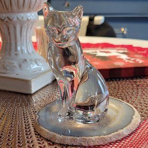 Siamese Crystal Cat by Lennox 2002